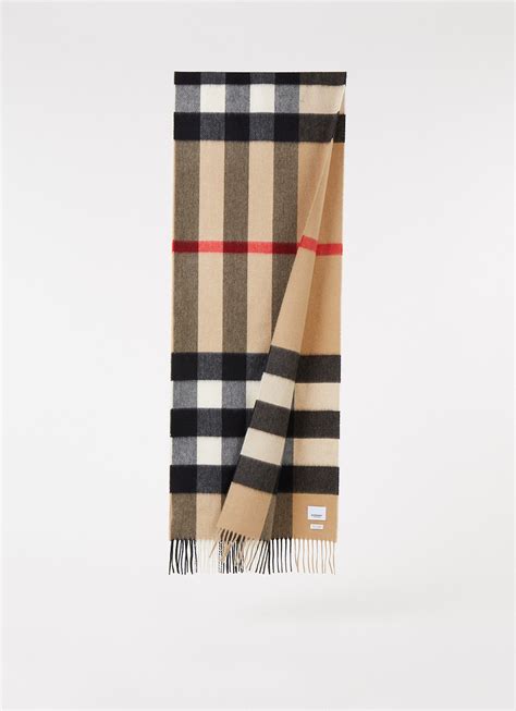 sjaal burberry dames|Burberry check wool scarf.